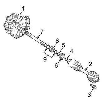 Mercedes-Benz OE - Front Suspension - Carrier & Front Axles