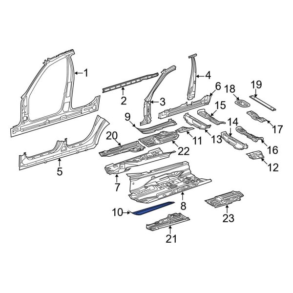 Floor Side Rail