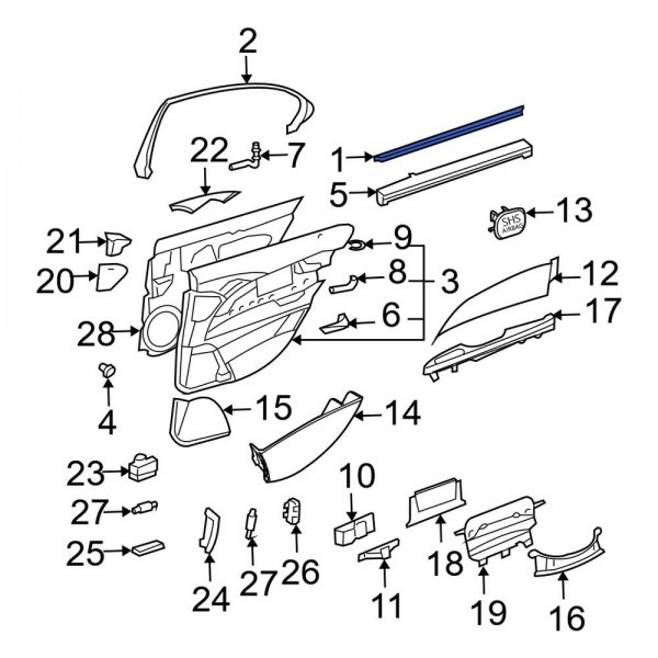 Door Window Belt Weatherstrip