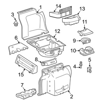 Mercedes-Benz OE - Rear Body & Floor - Interior Trim (Side Trim), (Wagon)