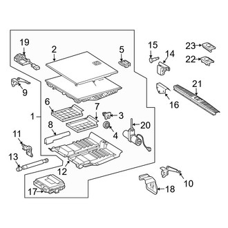 Mercedes-Benz OE - Rear Body & Floor - Interior Trim (Floor Trim, With Easy Pack), (Wagon)