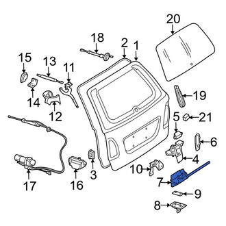 Mercedes-Benz OE - Rear Liftgate Latch
