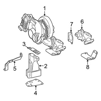 Mercedes-Benz OE - Engine - Turbocharger & Components (Sedan)