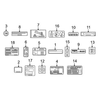 Mercedes-Benz OE - Information Labels - Labels