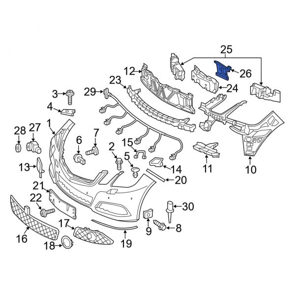 Bumper Cover Bracket