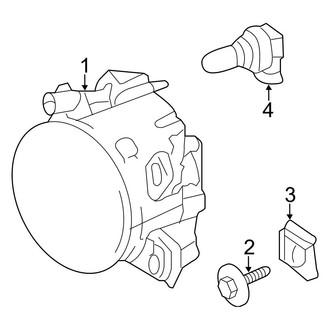 Mercedes-Benz OE - Front Lamps - Fog Lamps (With LED)