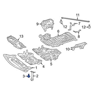 Mercedes-Benz OE - Radiator Support Splash Shield Bolt