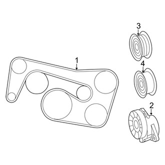 Mercedes-Benz OE - Cooling - Belts & Pulleys