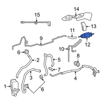Mercedes-Benz OE - Left Electric Fuel Pump