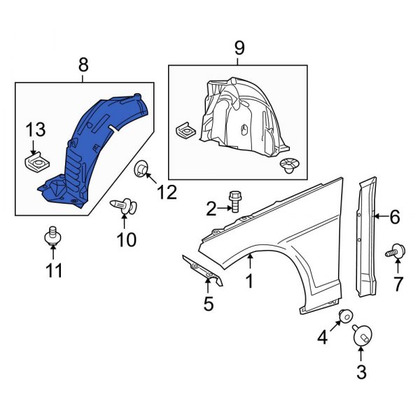 Fender Splash Shield