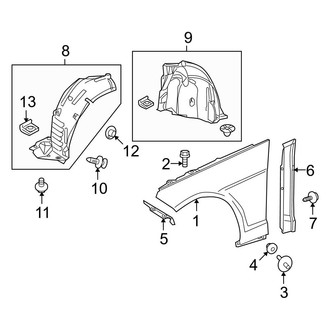 Mercedes-Benz OE - Fender & Components