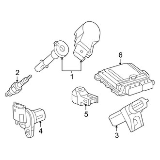 Mercedes-Benz OE - Electrical - Ignition System (Base / 4Matic Sedan)