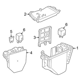 Mercedes-Benz OE - Electrical - Fuse & Relay (Front)
