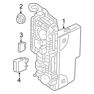 Mercedes-Benz OE - Electrical - Fuse & Relay (Rear)