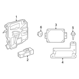 Mercedes-Benz OE - Electrical - Control Components (Front), (Sedan)
