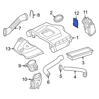Mercedes-Benz OE - Fuel Injection Throttle Body Seal