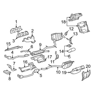 Mercedes-Benz OE - Exhaust System - Exhaust Components
