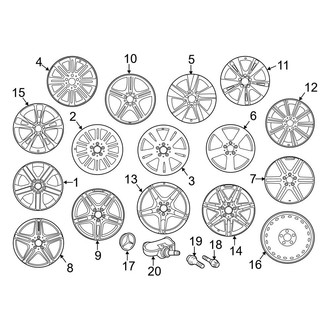 Mercedes-Benz OE - Wheels