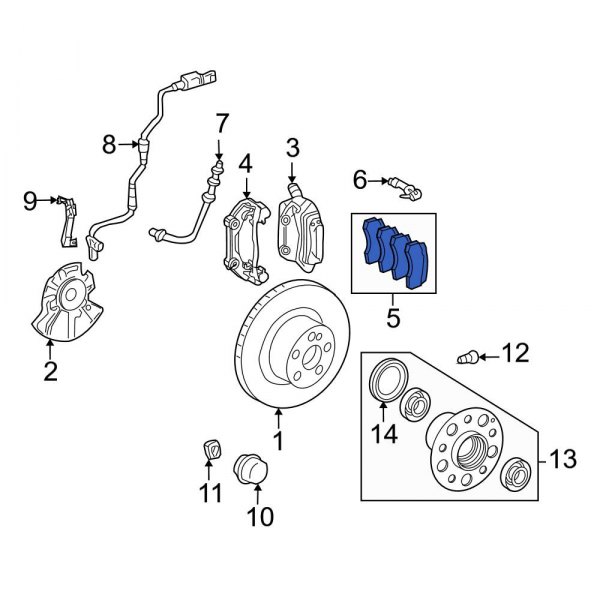 Disc Brake Pad Set