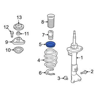 Mercedes-Benz OE - Lower Coil Spring Insulator