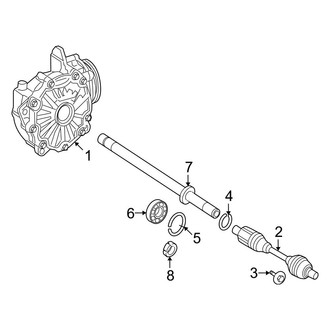 Mercedes-Benz OE - Front Suspension - Carrier & Front Axles