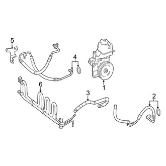 Mercedes-Benz OE - Steering Gear & Linkage - Pump & Hoses (Gas)