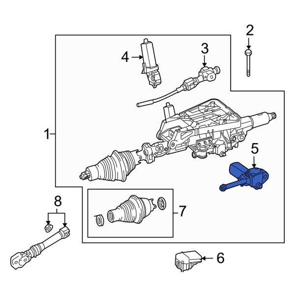 Steering Column Tilt Motor