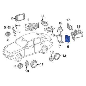 Mercedes-Benz OE - Radio Amplifier