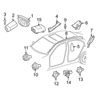 Mercedes-Benz OE - Restraint Systems - Air Bag Components
