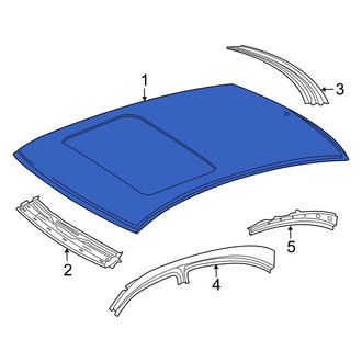 Mercedes-Benz OE - Roof Panel