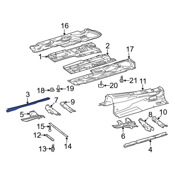 Floor Side Rail