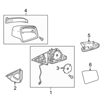 Mercedes-Benz OE - Front Door - Outside Mirrors