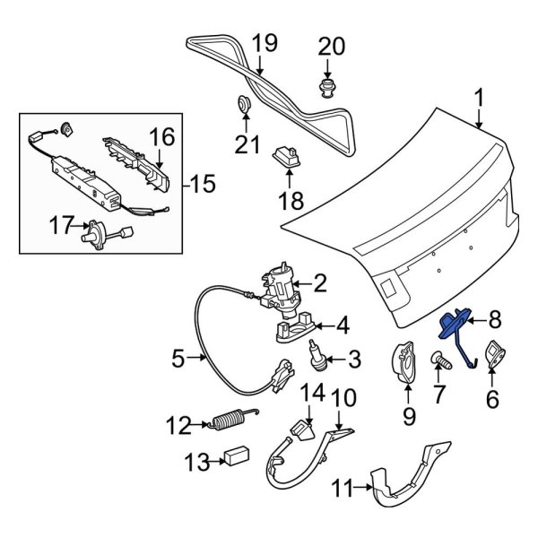 Deck Lid Latch