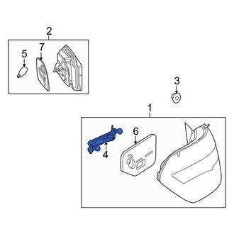 Mercedes-Benz OE - Left Tail Light Socket