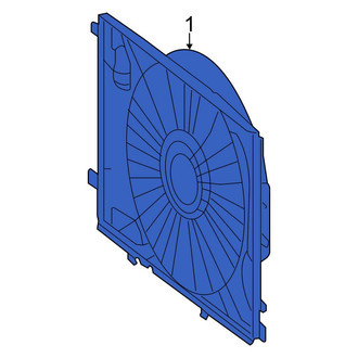 Mercedes-Benz OE - Engine Cooling Fan Assembly