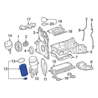 Mercedes-Benz OE - Engine Oil Filter Element