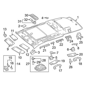 Mercedes-Benz OE - Roof - Interior Trim (Wagon)