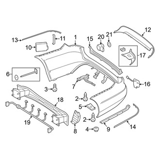 Mercedes-Benz OE - Rear Bumper (With AMG Package), (Wagon)