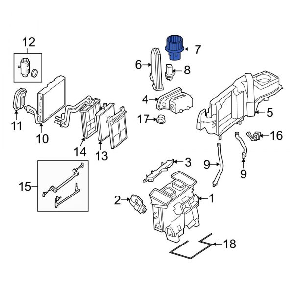 HVAC Blower Motor