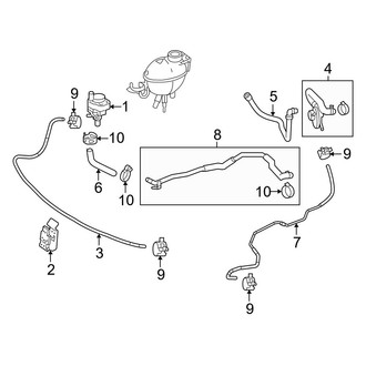 Mercedes-Benz OE - Air Conditioner & Heater - Heater Components (Auxiliary Heater Components), (Convertible / Coupe)
