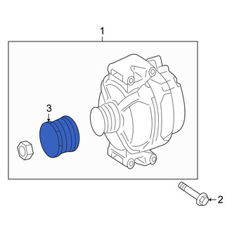 Mercedes-Benz OE - Alternator Pulley