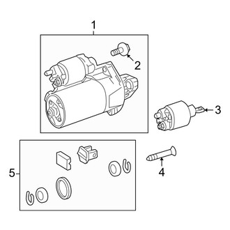 Mercedes-Benz OE - Electrical - Starter (Coupe)