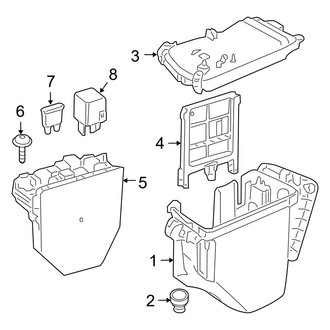 Mercedes-Benz OE - Electrical - Fuse & Relay (Front), (Convertible / Coupe)
