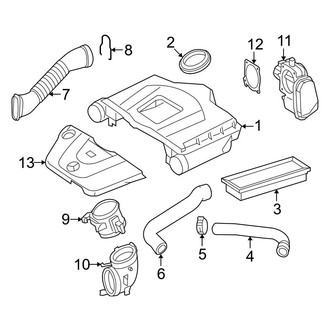 Mercedes-Benz OE - Engine - Air Intake (Coupe)