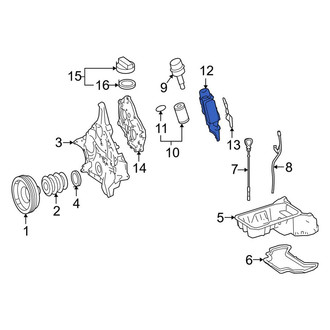 Mercedes-Benz OE - Engine Oil Filter Housing