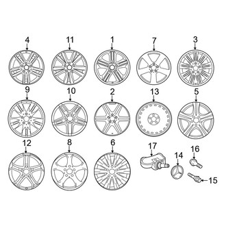 Mercedes-Benz OE - Wheels (Coupe)