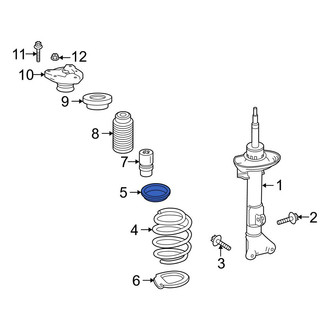 Mercedes-Benz OE - Front Upper Coil Spring Insulator