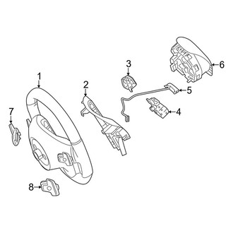 Mercedes-Benz OE - Steering Wheel (Convertible / Coupe)
