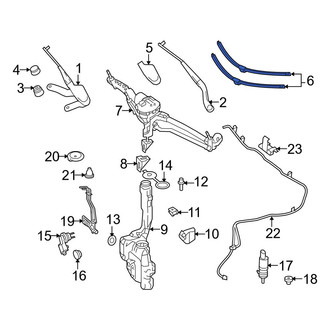 Mercedes-Benz OE - Left Wiper Blade