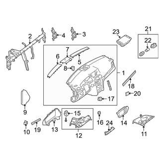 Mercedes-Benz OE - Instrument Panel (Convertible / Coupe)